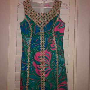 Lilly Pulitzer Multi Lilly Lounge Shift Dress